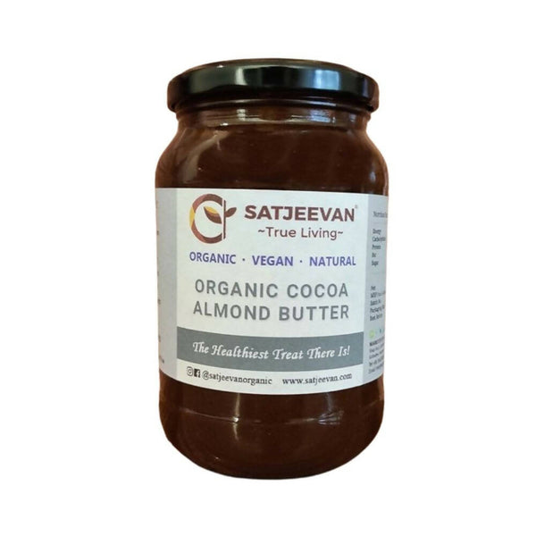 Satjeevan Organic Cocoa Almond Butter - Distacart