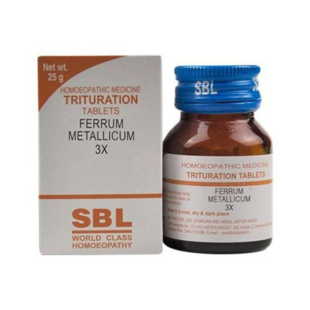 SBL Homeopathy Ferrum Metallicum Trituration Tablets - Distacart
