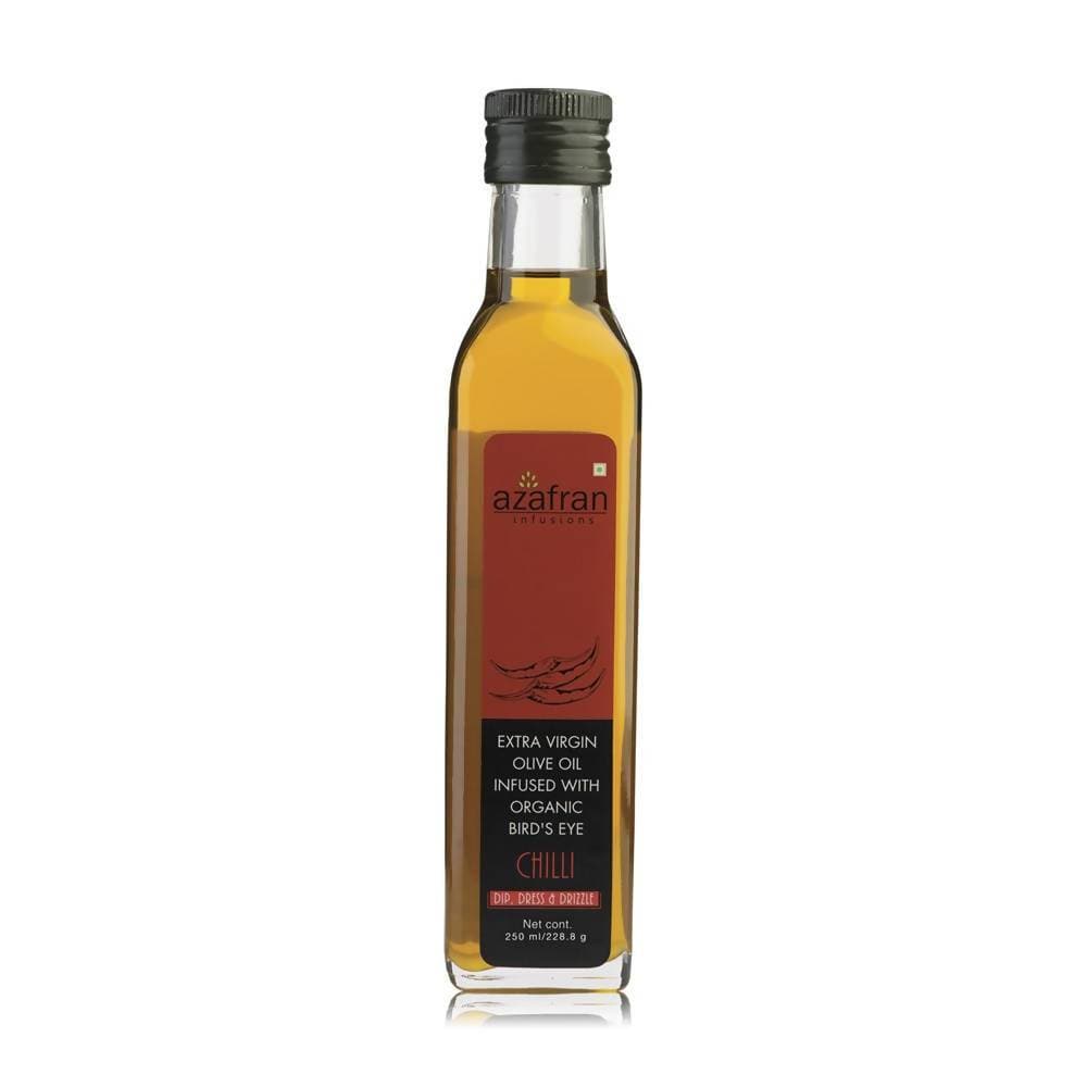 Azafran Infusions Bird’s Eye Chilli Infused Extra Virgin Olive Oil - Distacart