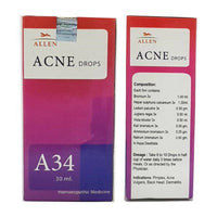Thumbnail for Allen Homeopathy A34 Acne