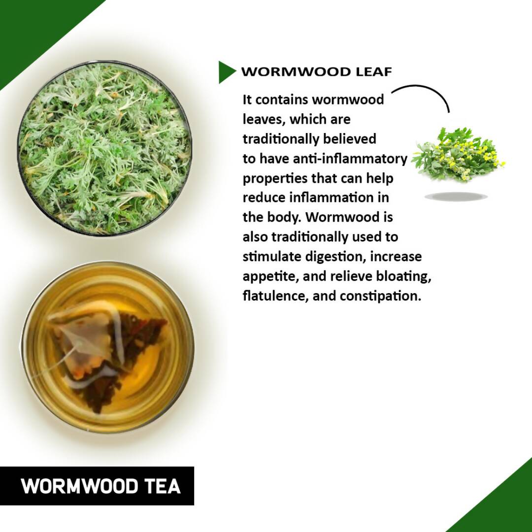 Teacurry Wormwood Tea Bags - Distacart
