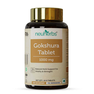 Neuherbs Gokshura 1000mg Tablets For Men - Distacart