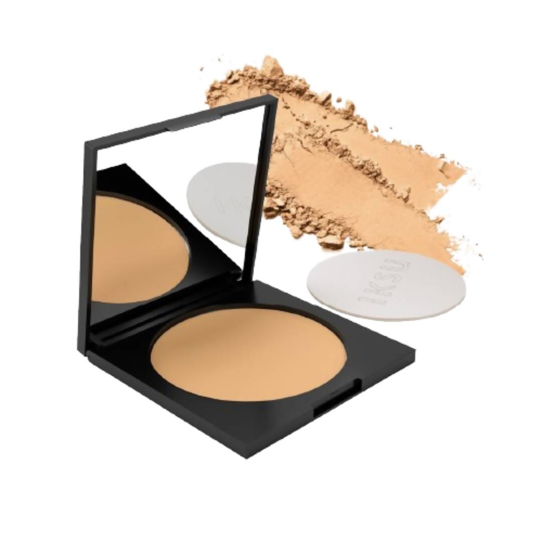 IKSU Flawless Match Compact Powder- Honey Medium - Distacart