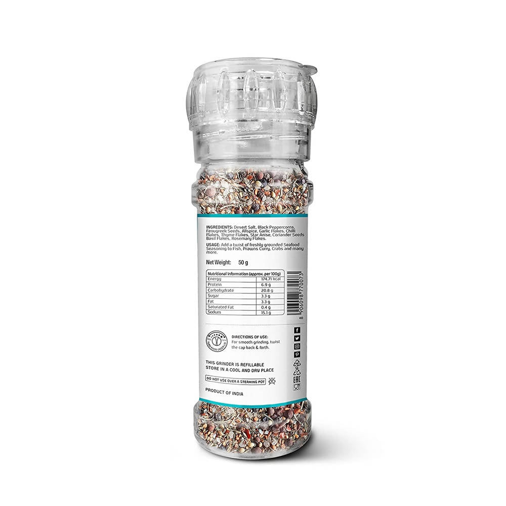 Lunn Seafood Seasoning with Grinder - Distacart