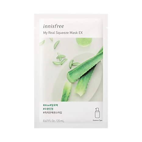 Innisfree My Real Squeeze Mask EX - Aloe Vera