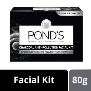 Ponds Charcoal Anti-pollution Home Facial Kit 80 gm