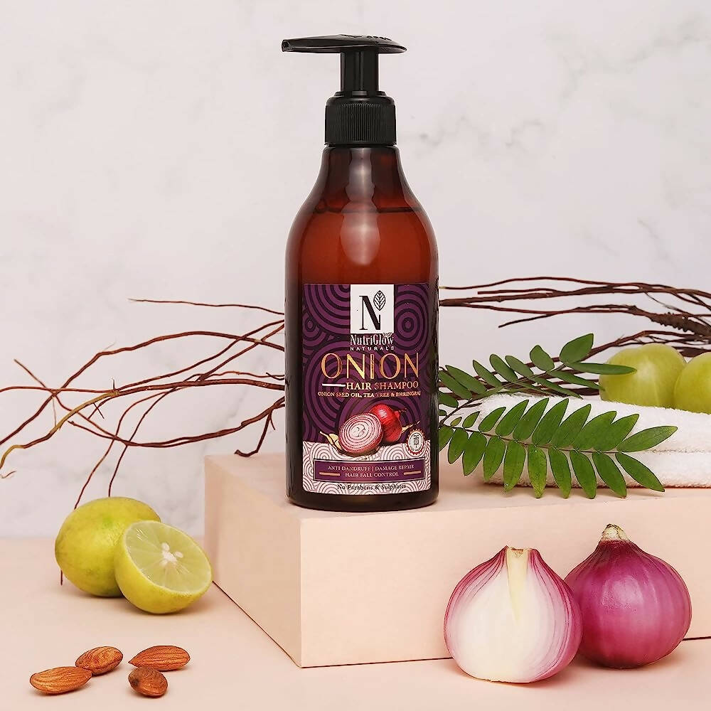NutriGlow NATURAL'S Onion Hair Shampoo - Distacart