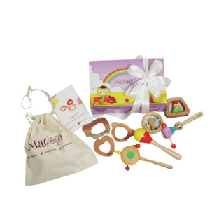 Matoyi 3 Rattle & 3 Teether & Trapezium & Fish For Kids - Distacart