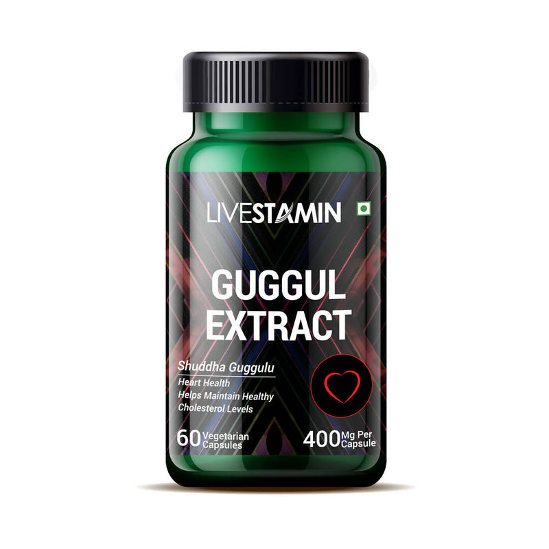 Livestamin Guggul Extract Capsules - Distacart