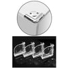 Safe-O-Kid Head Injury Safety - Smiley Shaped, Compact Corner Safety For Sharp Corners- Transparent - Distacart