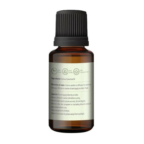 Korus Essential Vetiver Essential Oil - Therapeutic Grade - Distacart
