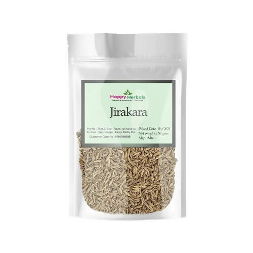 Happy Herbals Jirakara (Cumin) - Distacart