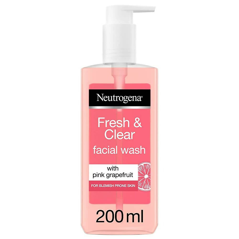 Neutrogena Visibly Pink Grapefruit Facial Wash - Distacart