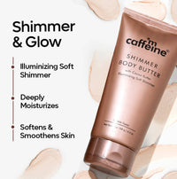Thumbnail for mCaffeine Shimmer Body Butter with Cocoa Butter - Distacart