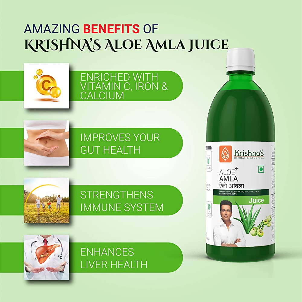 Krishna's Herbal & Ayurveda Aloe Vera Juice