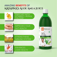 Thumbnail for Krishna's Herbal & Ayurveda Aloe Vera Juice