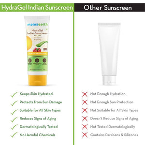 Mamaearth HydraGel Indian Sunscreen For Sun Protection