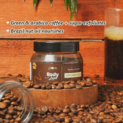 Plum Bodylovin' Coffee Wake-A-Ccino Body Scrub - Distacart