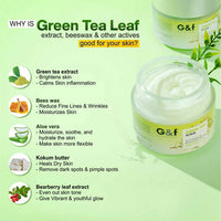Thumbnail for G&f Skin Detoxification Face Scrub with Green Tea + Bearberry Leaf Extract - Distacart