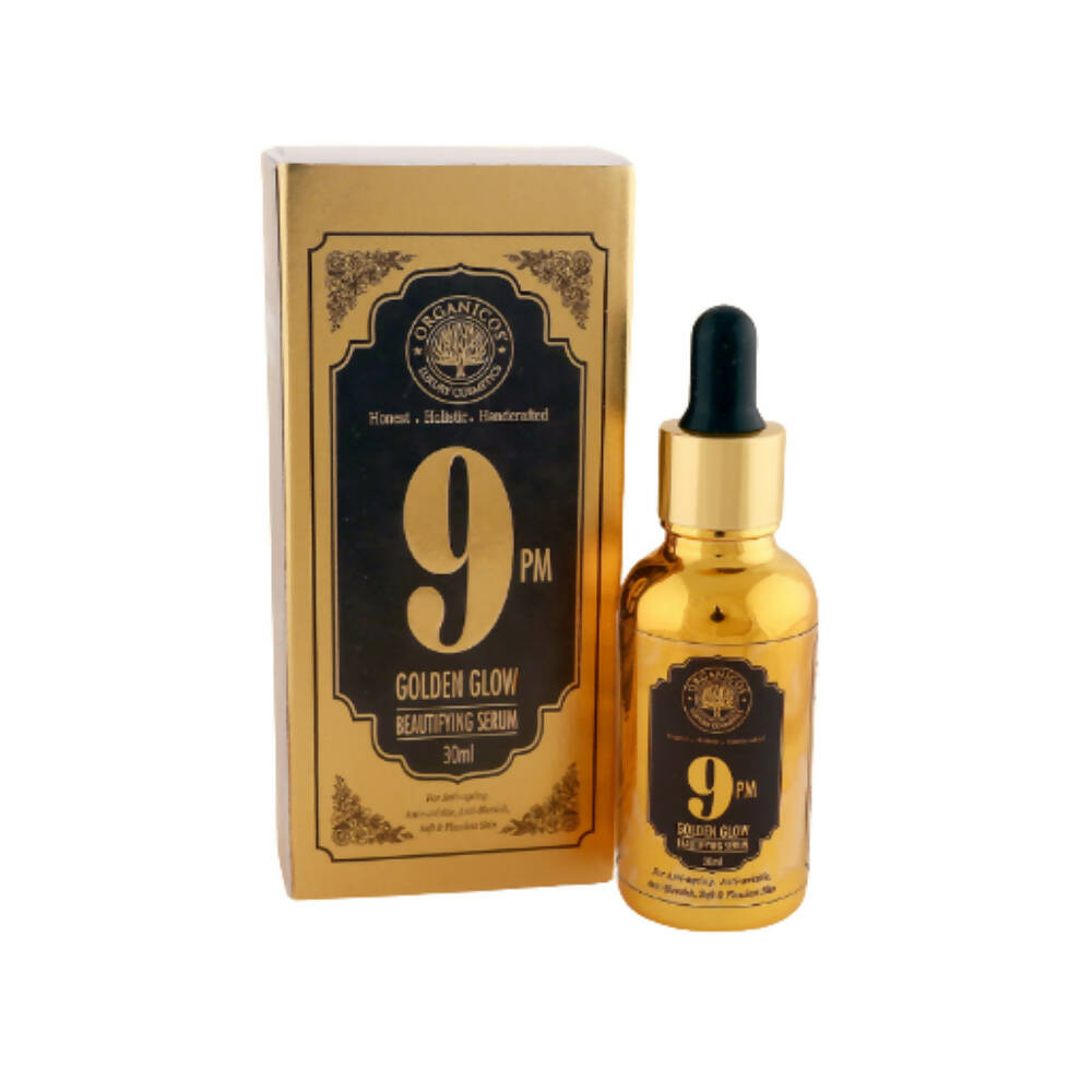 Organicos 9 PM Golden Glow Serum - Distacart