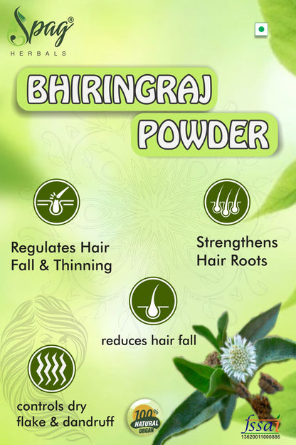 Spag Herbals Premium Bhringraj Powder - Distacart