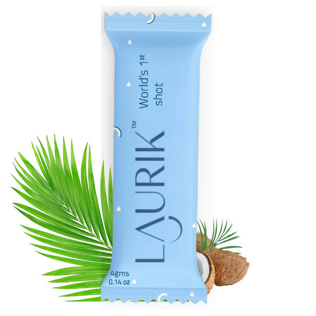 Laurik Hair Care Shots Supplement Powder For Women, Longer, Stronger, Shinier & Smooth Hair, With Green Coffee - Vanilla - Distacart