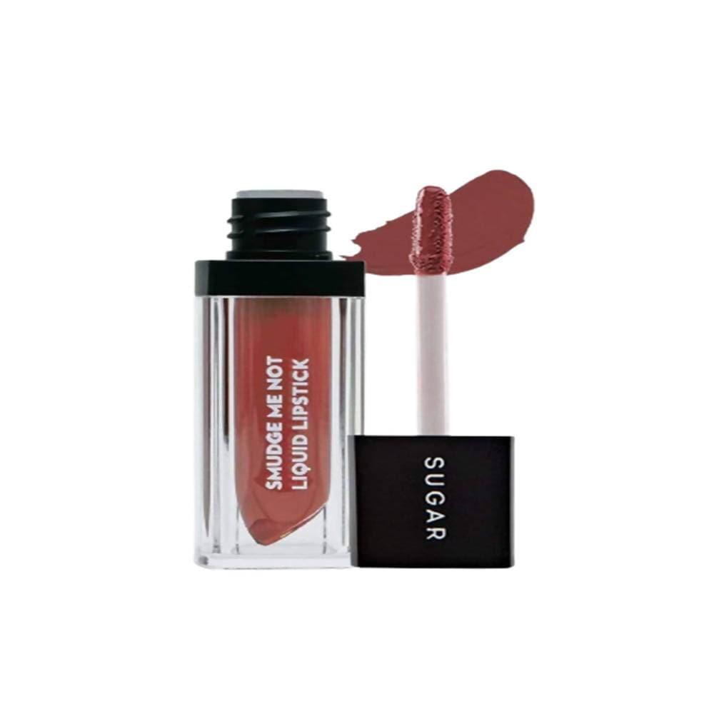 Sugar Smudge Me Not Liquid Lipstick - Wooed By Nude (Peach Nude) - Distacart