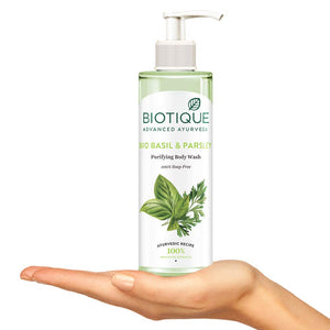 Biotique Bio Basil & Parsley Purifying Body Wash