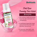 Thumbnail for Medimade Wellness Foaming Face Wash With Pink Rose
