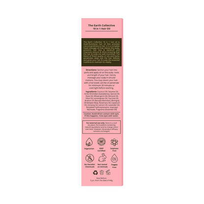 The Earth Collective 18 In 1 Hair Oil - Distacart