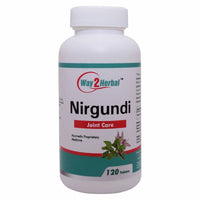 Thumbnail for Way2herbal Nirgundi Joint Care Tablets