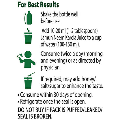 Dabur Jamun Neem Karela Juice - Distacart