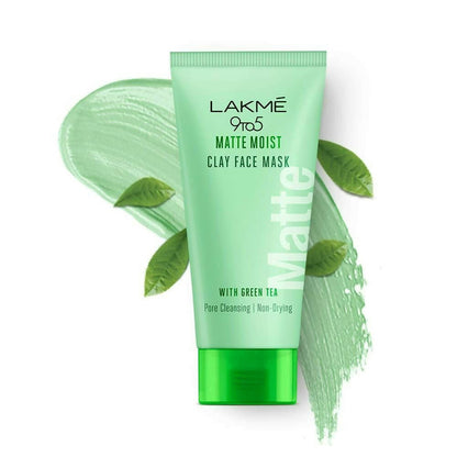 Lakme 9to5 Matte Moist Clay Face Mask - Distacart