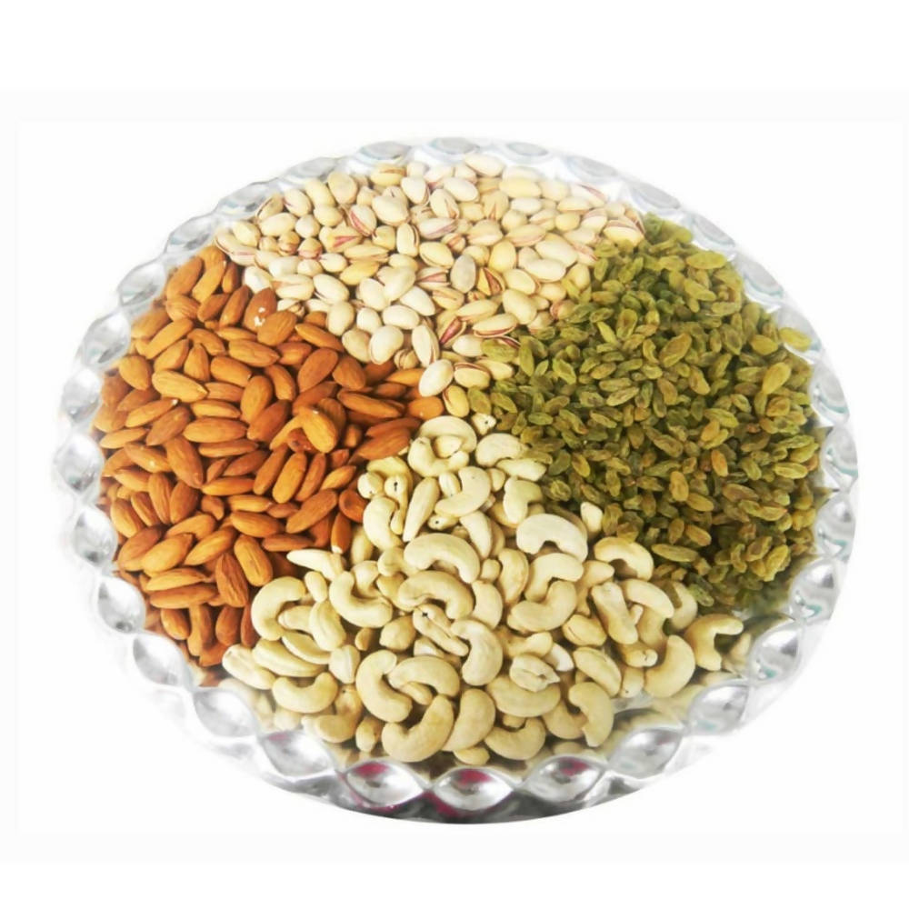 Bikanervala Round Dry Fruit Platter - Distacart