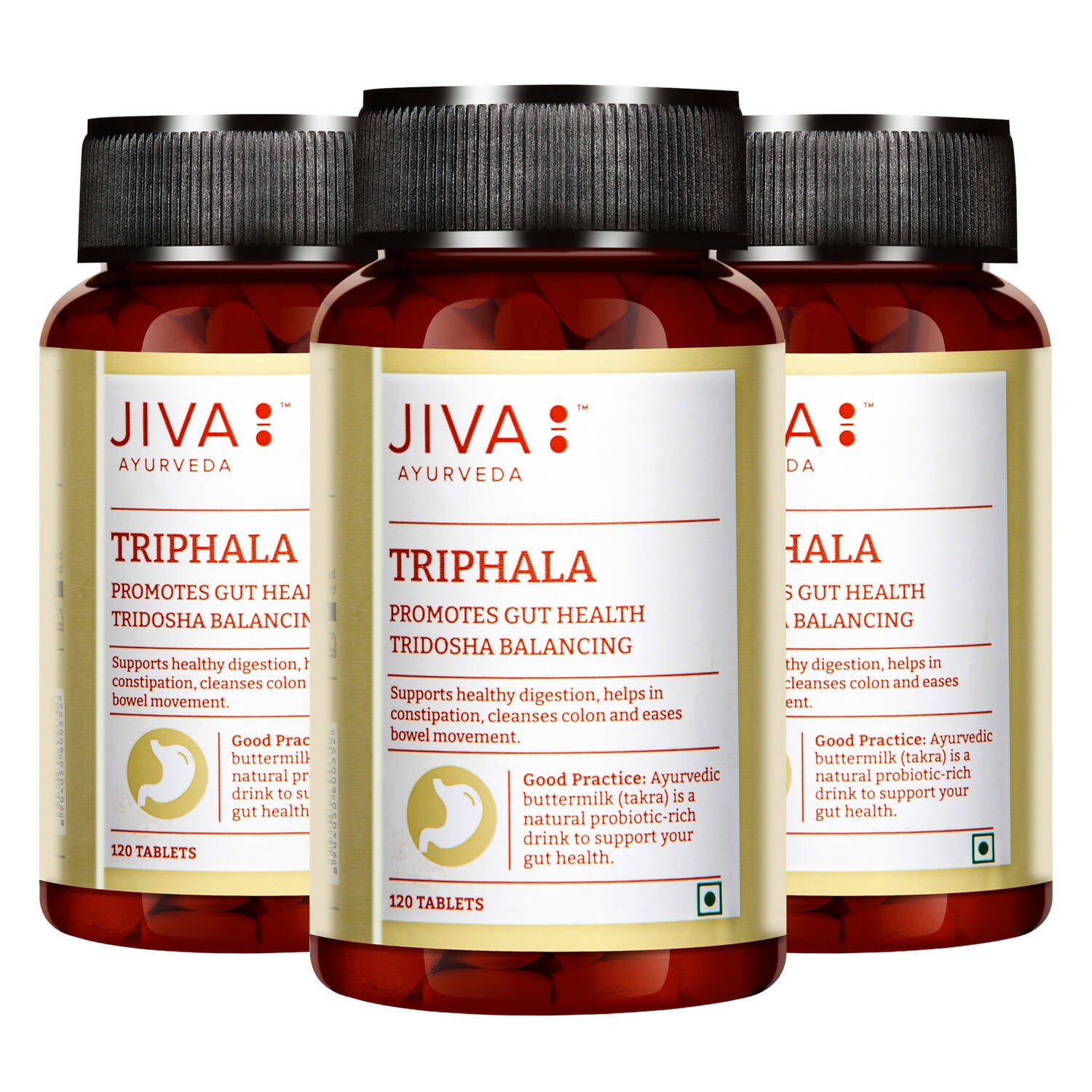 Jiva Ayurveda Triphala Tablets - Distacart