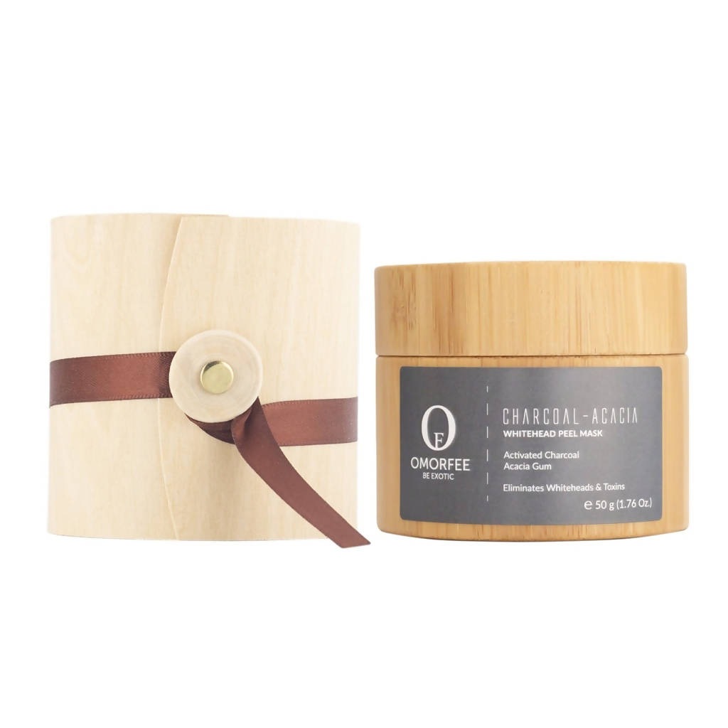 Omorfee Charcoal-Acacia Whitehead Peel Mask