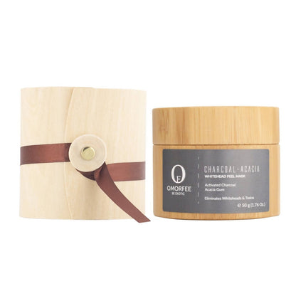 Omorfee Charcoal-Acacia Whitehead Peel Mask