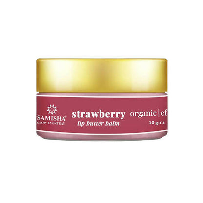 Samisha Organic Strawberry Lip Balm - Distacart