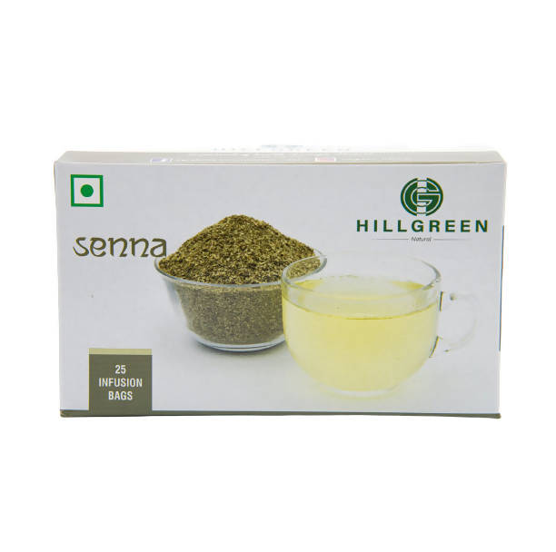 Hillgreen Natural Senna Tea Bags - Distacart