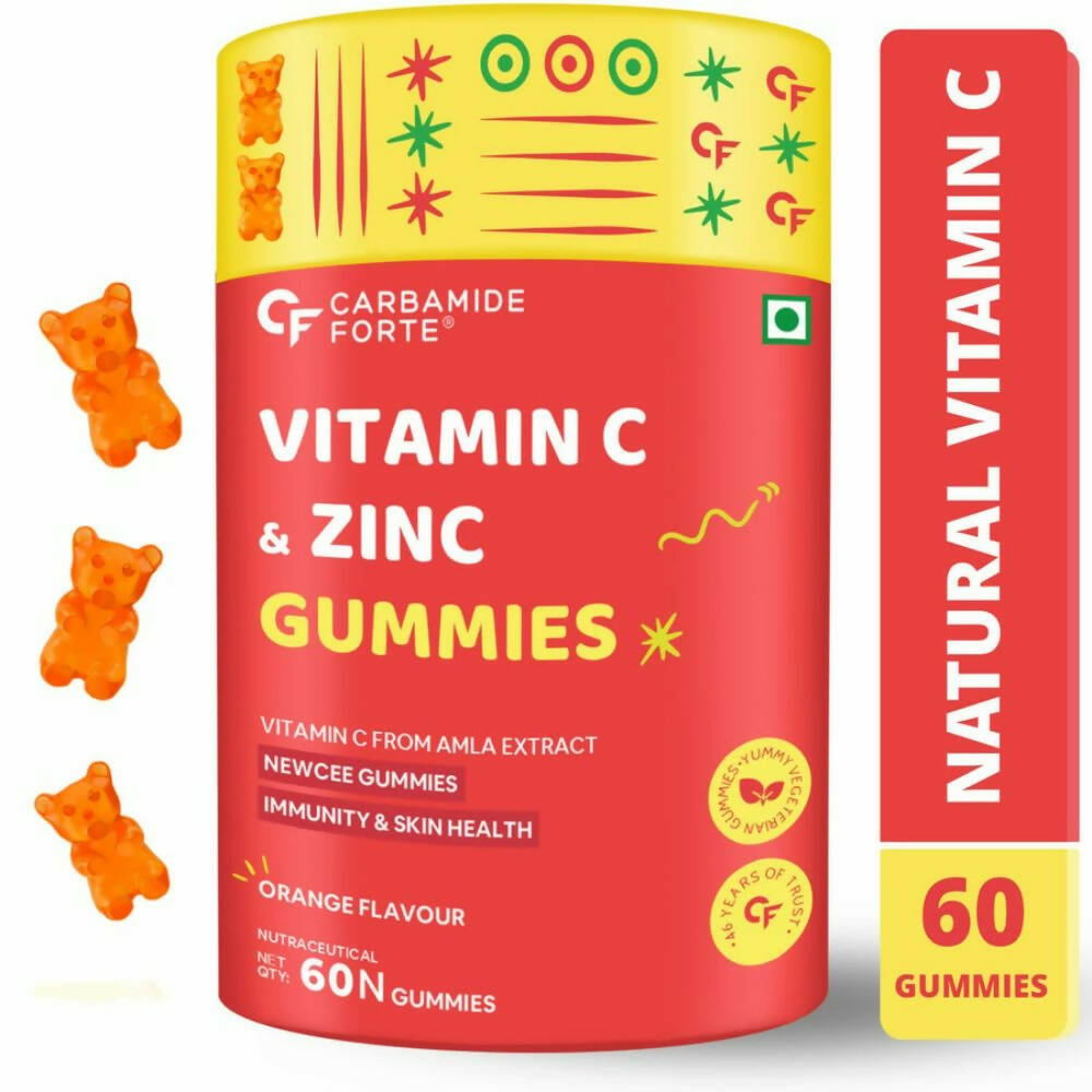 Carbamide Forte Vitamin C Gummies With Zinc - Distacart