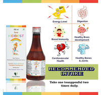 Thumbnail for HealthBest Kidbest Multivitamin & Multimineral Syrup for Kids - Distacart