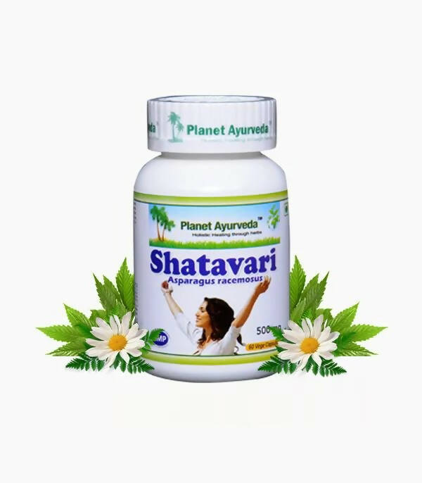 Planet Ayurveda Shatavari Capsules - Distacart