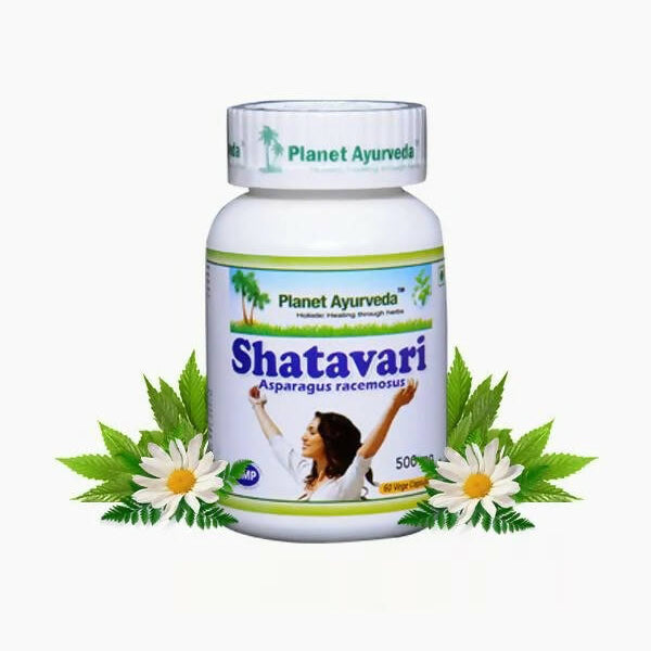Planet Ayurveda Shatavari Capsules - Distacart