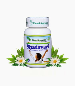 Planet Ayurveda Shatavari Capsules - Distacart