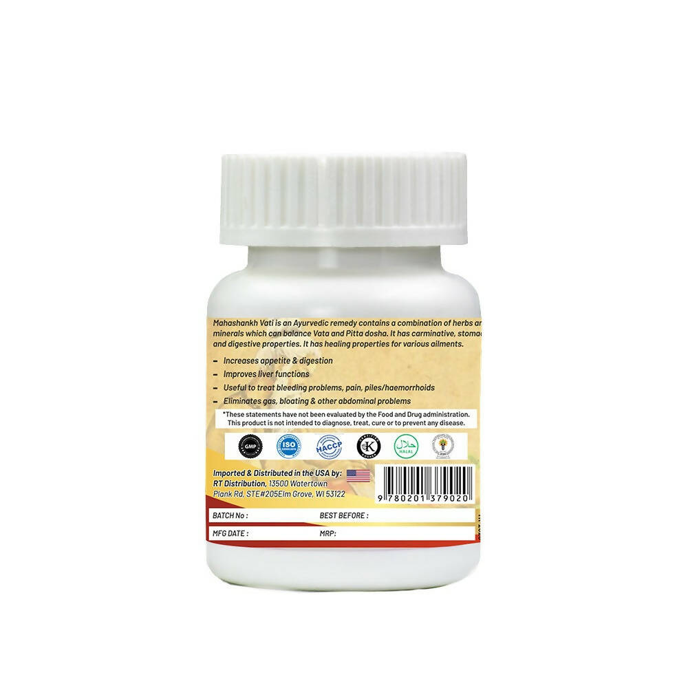 Life Aveda Mahashankh Vati Tablets - Distacart