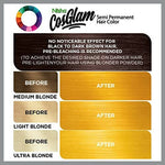 Thumbnail for Nisha Cosglam Semi Permanent Hair Color 32 Sunshine Yellow - Distacart
