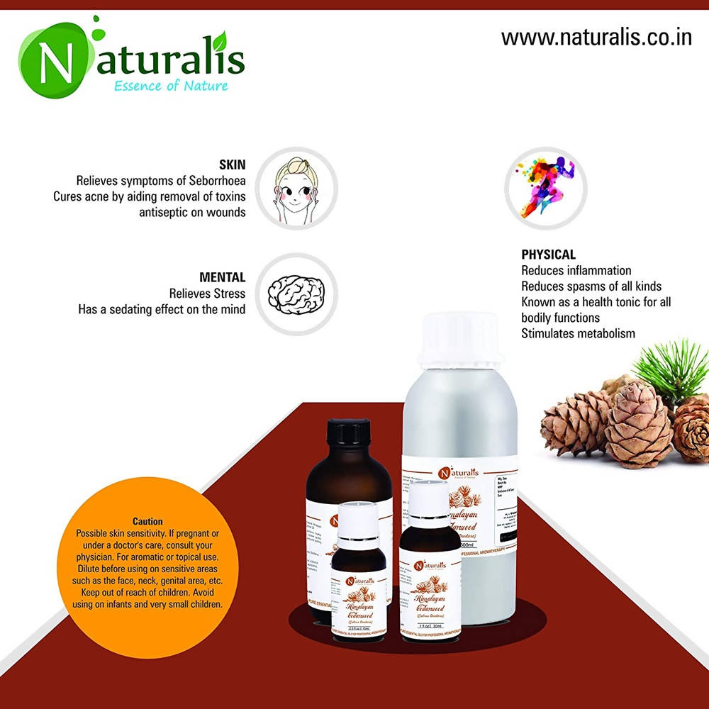 Naturalis Essence of Nature Himalayan Cedarwood Essential Oil use of Oil