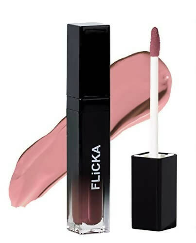 FLiCKA Set and Attack Liquid Matte Lipstick 21 Hunny Bunny - Nude - Distacart