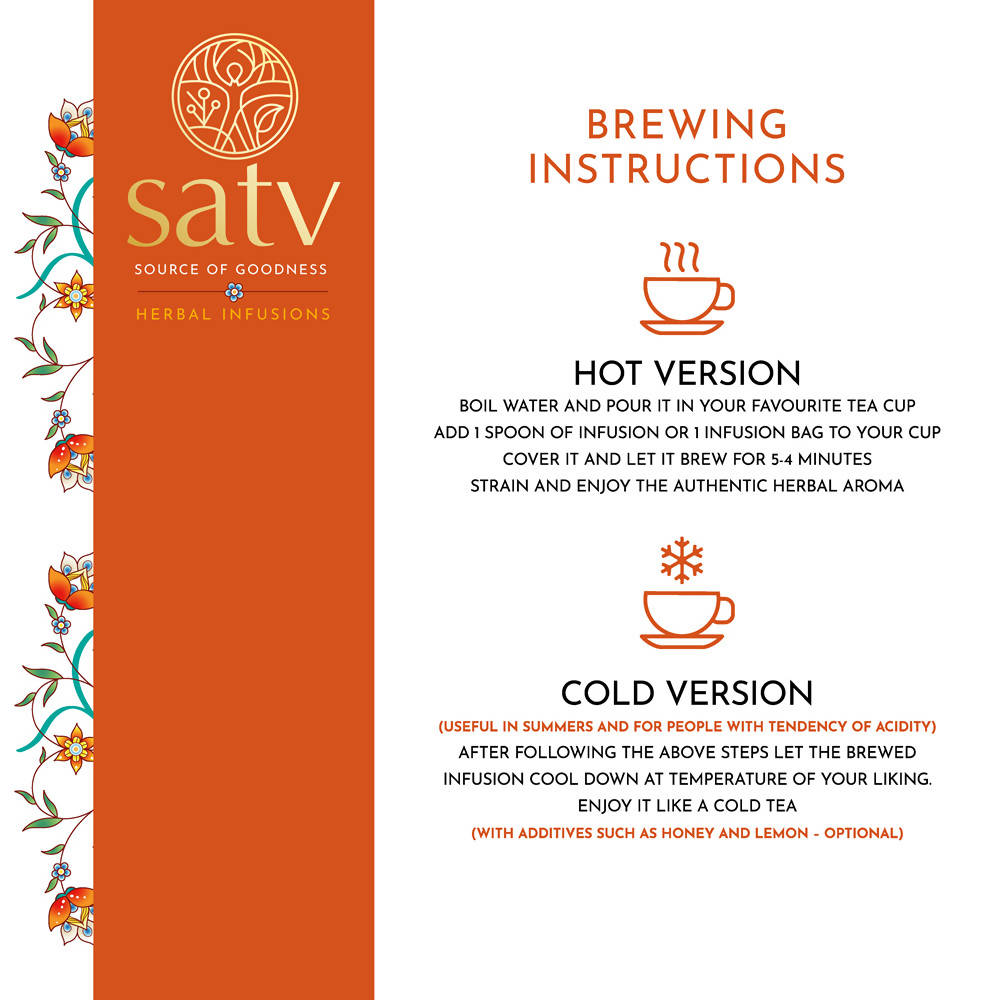 Satv Immunity Herbal Infusion Tea Loose