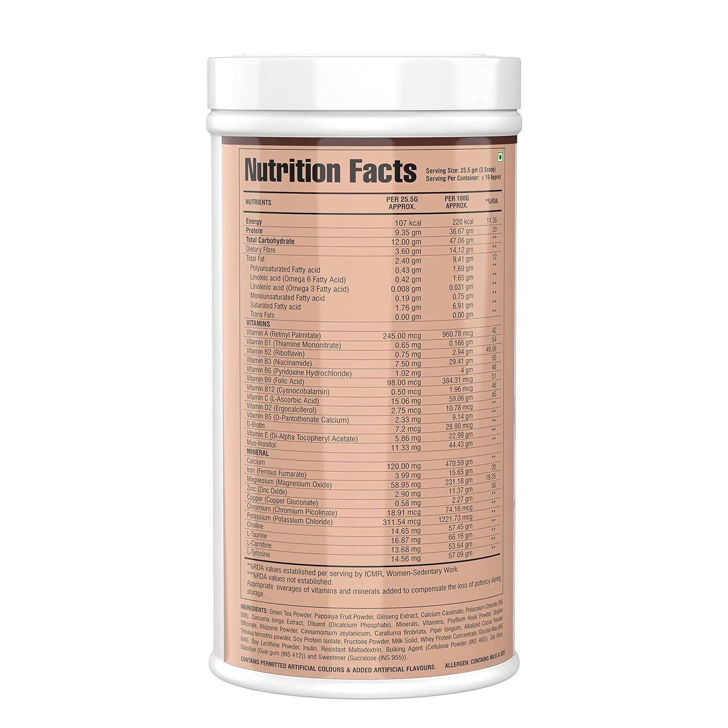 Floral Nutrition Slim Shake Belgium Chocolate Flavor - Distacart